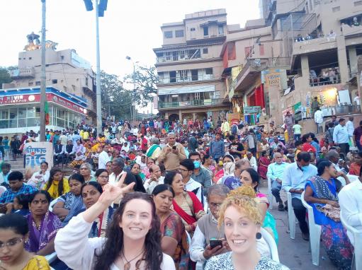 Our Guests in Varanasi