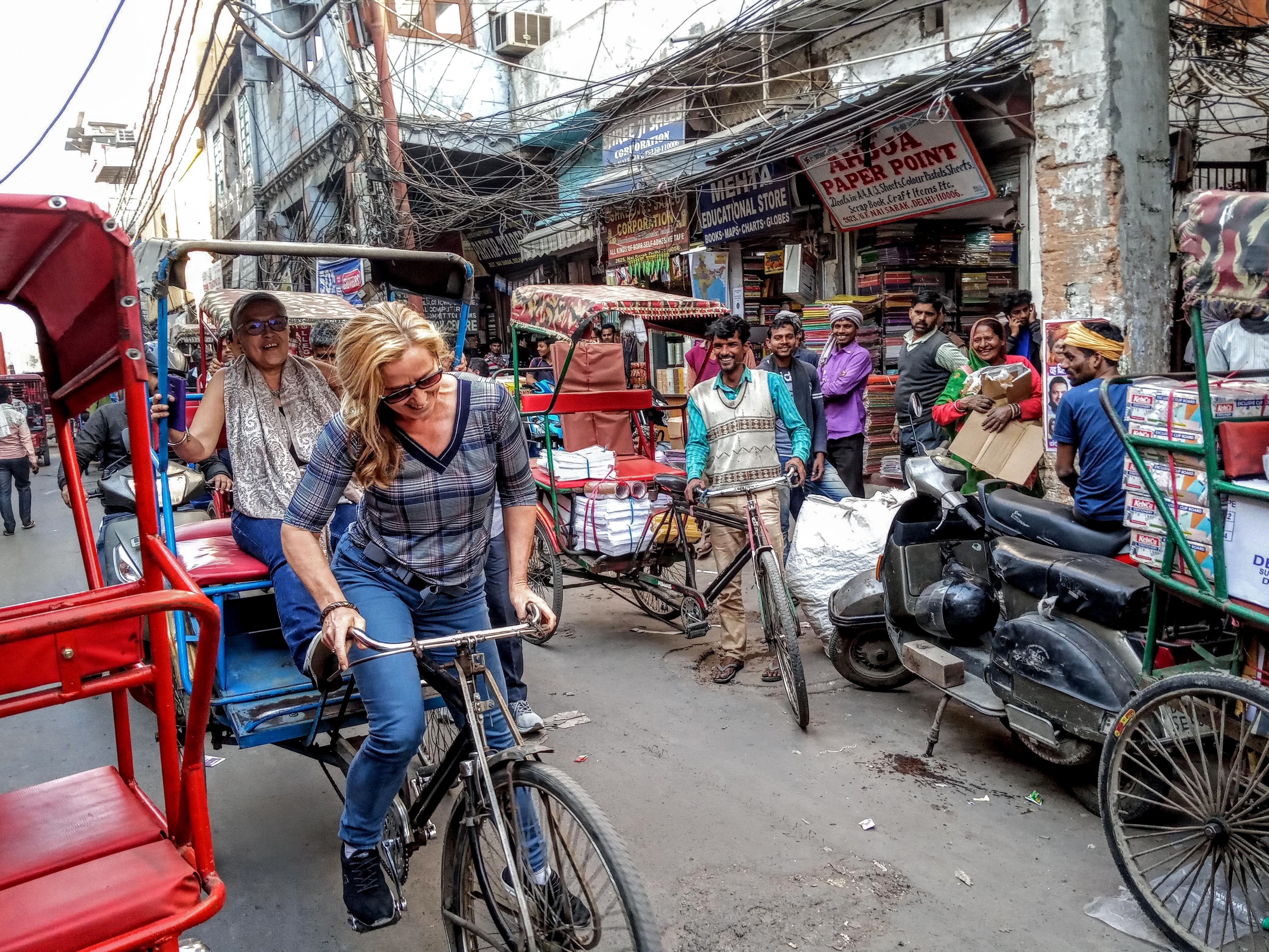 Rikshaw Ride in Old Delhi