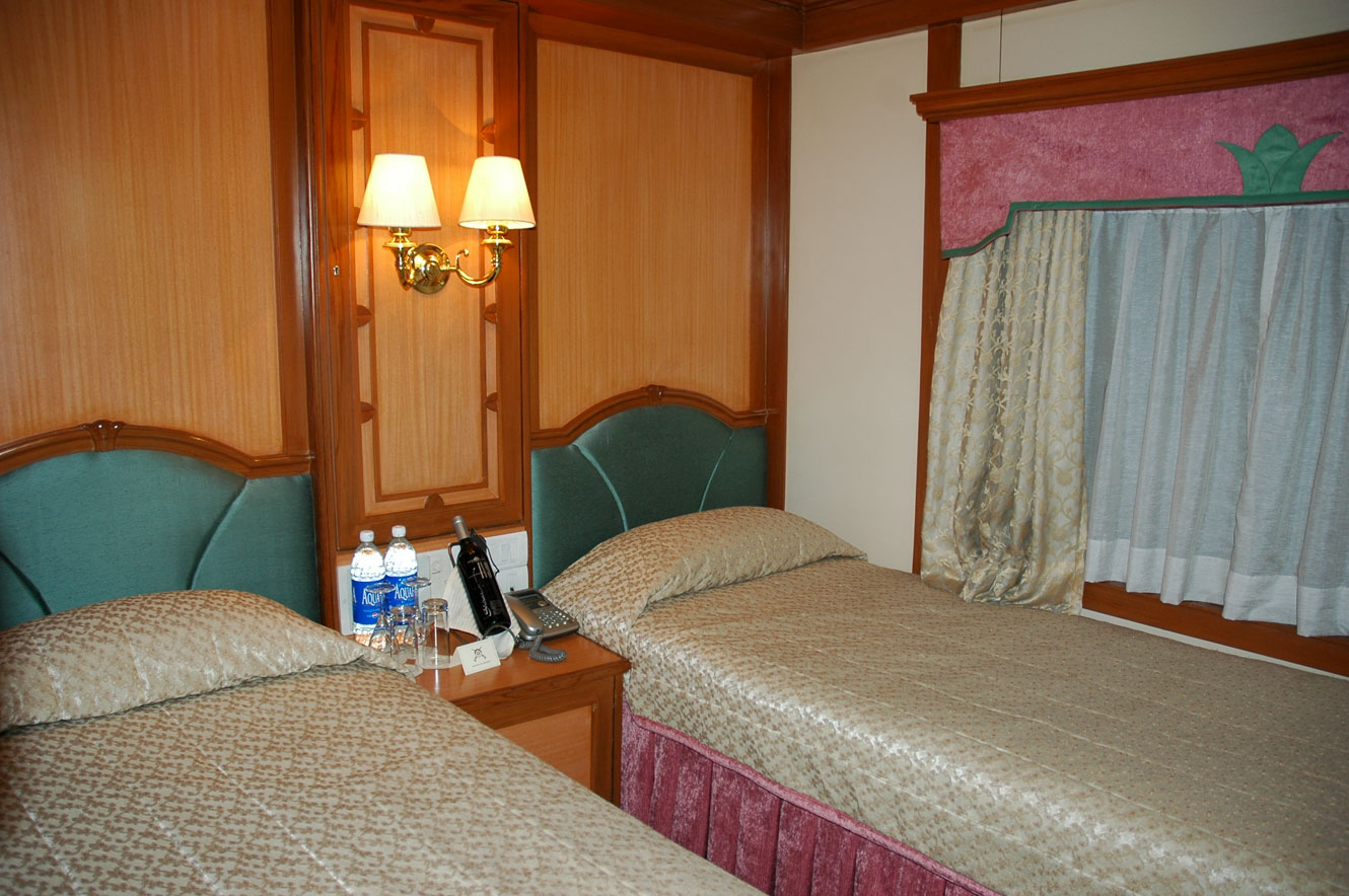 Deccan Odyssey Twin Bed Cabin