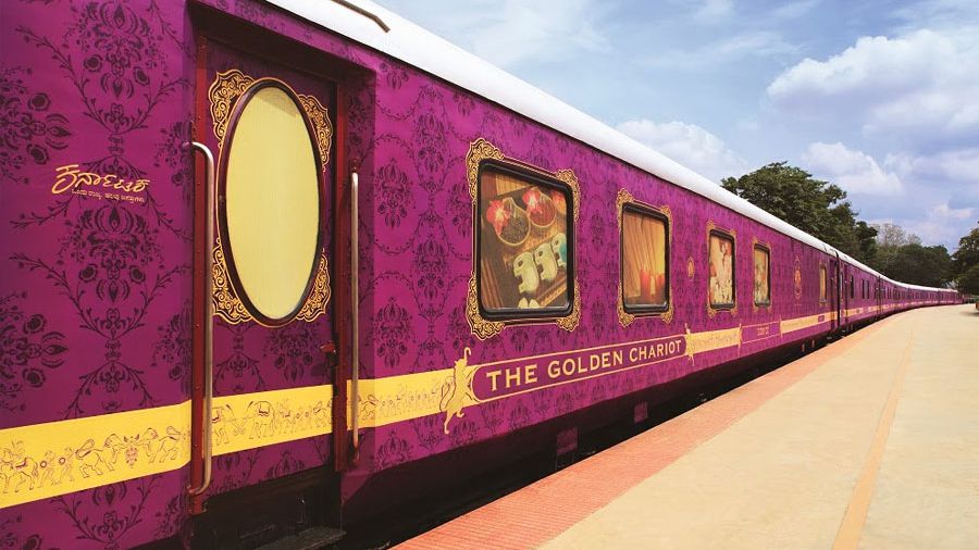 The Golden Chariot Train